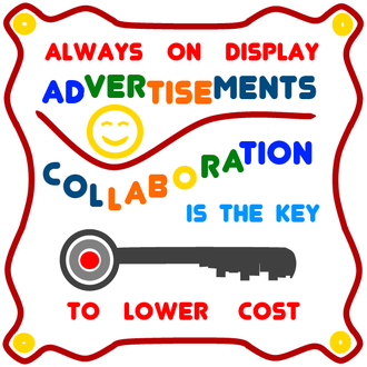 Always ON Display Advertisements<br> Are The KEY to Lower Cost